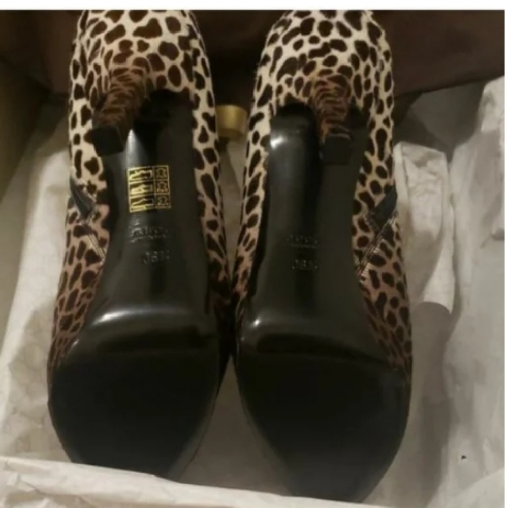 Gucci animal print pony hair platform bootie - Picture 7 of 13